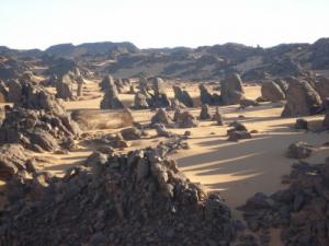 صخور منطقة  تيسراس  1