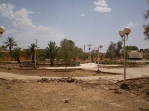 مشروع إنجاز حديقة عمومية بوسط مدينة  إليزي