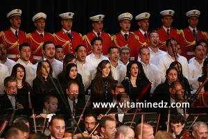 l’OSN (chef de chœur  Rabah Kadem), de la chorale d’ «  El han wa chabab », de la chorale et troupe de cornemuse d’ « El Hares El Djemhouri »