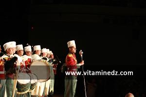 La chorale et troupe de cornemuse d’ « El Hares El Djemhouri »