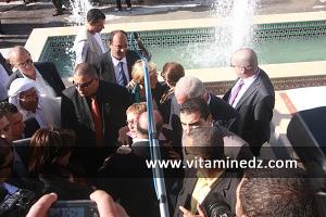 Madame Khalida Toumi, inaugurant le Centre des études andalouses de Tlemcen