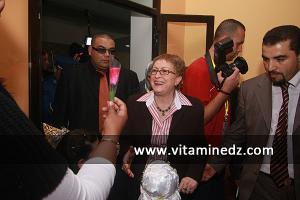 Inauguration de la bibliotheque Mohamed Dib