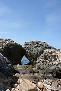 Plage de Sbiat, partie rocailleuse