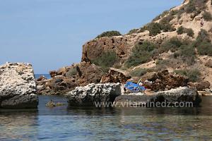 Îlot tranquille de Sbiat plage
