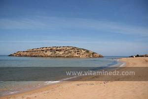 Ilot Gerardi, Plage de Sbiat, entre Bouzedjar et Sassel
