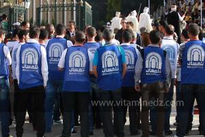 Parade populaire de groupe folkloriques algériens aux cérémonies de clôture de Tlemcen capitale de la culture islamique 2011 (21/04/2012)