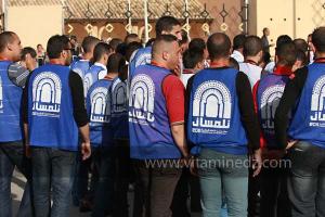 Jeunesse tlemcenienne mobilisée aux cérémonies de clôture de Tlemcen capitale de la culture islamique 2011 (21/04/2012)