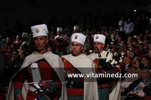 La cornemuse, instrument de la garde républicaine aux Cérémonies de clôture de Tlemcen capitale de la culture islamique 2011 (25 et 26 /04/2012)
