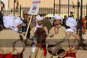 Khayma Al Khadra, groupe folklorique d\'Oran aux cérémonies de clôture de Tlemcen capitale de la culture islamique 2011 (21/04/2012)
