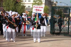Association des Ouled Sidi Rabah de Ain Temouchent à la parade populaire de groupes folkloriques algériens aux cérémonies de clôture de Tlemcen capitale de la culture islamique 2011 (21/04/2012)