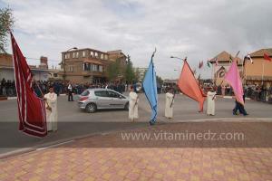 Parade populaire de groupe folkloriques algériens aux cérémonies de clôture de Tlemcen capitale de la culture islamique 2011 (21/04/2012)