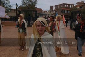 Association culturelle Al Manara de Meliana, Parade populaire de groupe folkloriques algériens aux cérémonies de clôture de Tlemcen capitale de la culture islamique 2011 (21/04/2012)
