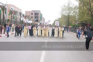 Groupes d\'El Inchad, à la Parade populaire de groupe folkloriques algériens aux cérémonies de clôture de Tlemcen capitale de la culture islamique 2011 (21/04/2012)