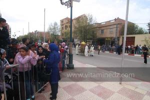 Parade populaire de groupe folkloriques algériens aux cérémonies de clôture de Tlemcen capitale de la culture islamique 2011 (21/04/2012)