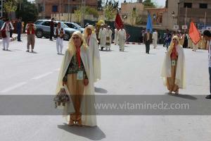 Association culturelle Al Manara de Meliana, Parade populaire de groupe folkloriques algériens aux cérémonies de clôture de Tlemcen capitale de la culture islamique 2011 (21/04/2012)