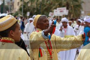 Association, troupe Essbar, Ain Temouchent, Parade populaire de groupe folkloriques algériens aux cérémonies de clôture de Tlemcen capitale de la culture islamique 2011 (21/04/2012)