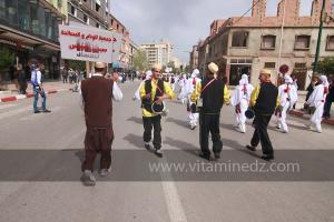 Association Wiam et Moussalaha de Sidi Bel Abbes, Parade populaire de groupe folkloriques algériens aux cérémonies de clôture de Tlemcen capitale de la culture islamique 2011 (21/04/2012)