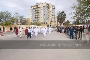 Parade populaire de groupe folkloriques algériens aux cérémonies de clôture de Tlemcen capitale de la culture islamique 2011 (21/04/2012)