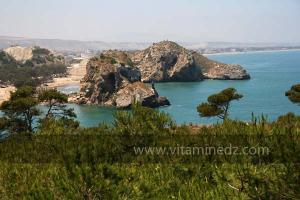 Plage de Port Say (Marsa Ben Mhidi) , Moscarda 2 et 1la période de Mai 2012