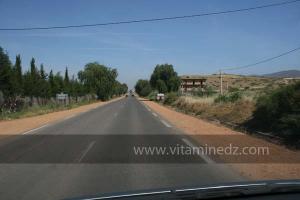 Entrée du village de Boukanoune, frontalier du Maroc