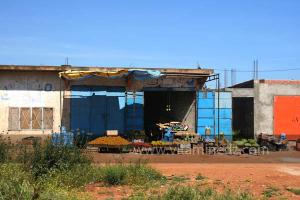 Marchand de fruits et légumes à Souani