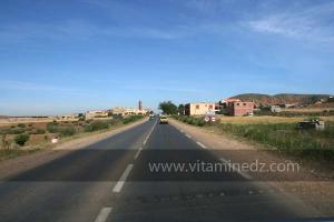 Entrée du village de Meghagha, commune de Souani