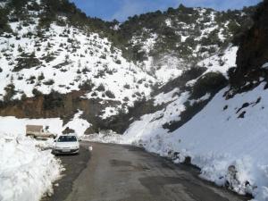 LA SOURCE DE  OUED SBAA  VÊTUE DE BLANC