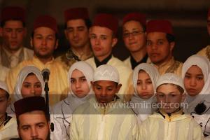 Festivités du Mawlid Ennabaoui, à la Grande mosquée de Tlemcen en présence du Wali et du Ministre des cultes Ghoulamallah, 04 février 2012
