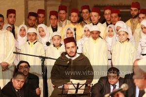 Festivités du Mawlid Ennabaoui, à la Grande mosquée de Tlemcen en présence du Wali et du Ministre des cultes Ghoulamallah, 04 février 2012
