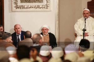 Festivités du Mawlid Ennabaoui, à la Grande mosquée de Tlemcen en présence du Wali et du Ministre des cultes Ghoulamallah, 04 février 2012
