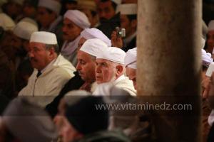 Festivités du Mawlid Ennabaoui, à la Grande mosquée de Tlemcen en présence du Wali et du Ministre des cultes Ghoulamallah, 04 février 2012