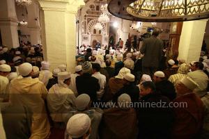 Festivités du Mawlid Ennabaoui, à la Grande mosquée de Tlemcen en présence du Wali et du Ministre des cultes Ghoulamallah, 04 février 2012