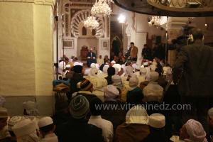 Festivités du Mawlid Ennabaoui, à la Grande mosquée de Tlemcen en présence du Wali et du Ministre des cultes Ghoulamallah, 04 février 2012