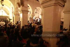 Festivités du Mawlid Ennabaoui, à la Grande mosquée de Tlemcen en présence du Wali et du Ministre des cultes Ghoulamallah, 04 février 2012