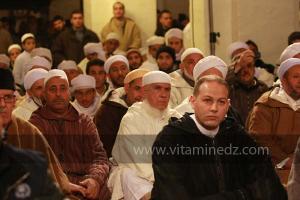 Festivités du Mawlid Ennabaoui, à la Grande mosquée de Tlemcen en présence du Wali et du Ministre des cultes Ghoulamallah, 04 février 2012