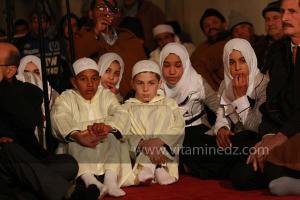 Festivités du Mawlid Ennabaoui, à la Grande mosquée de Tlemcen en présence du Wali et du Ministre des cultes Ghoulamallah, 04 février 2012