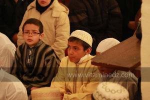 Festivités du Mawlid Ennabaoui, à la Grande mosquée de Tlemcen en présence du Wali et du Ministre des cultes Ghoulamallah, 04 février 2012