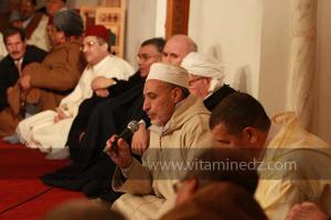 Festivités du Mawlid Ennabaoui, à la Grande mosquée de Tlemcen en présence du Wali et du Ministre des cultes Ghoulamallah, 04 février 2012