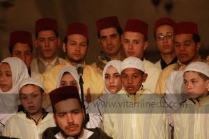 Festivités du Mawlid Ennabaoui, à la Grande mosquée de Tlemcen en présence du Wali et du Ministre des cultes Ghoulamallah, 04 février 2012