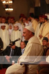 Cheikh Bouizam, Festivités du Mawlid Ennabaoui, à la Grande mosquée de Tlemcen en présence du Wali et du Ministre des cultes Ghoulamallah, 04 février 2012