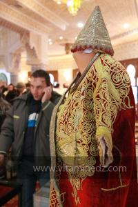 Kaftan exposé, Festivités du Maoulid Ennabaoui, dans le cadre de Tlemcen, Capitale de la culture islamique, 04 février 2012