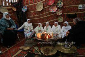 Femmes de Beni Snous aux Festivités du Maoulid Ennabaoui, dans le cadre de Tlemcen, Capitale de la culture islamique, 04 février 2012