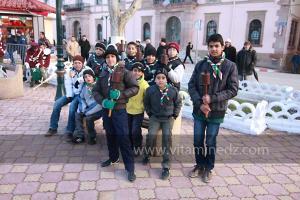 Scouts aux Festivités du Maoulid Ennabaoui, dans le cadre de Tlemcen, Capitale de la culture islamique, 04 février 2012