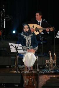 Meryem Benallal aux Festivités du Maoulid Ennabaoui, dans le cadre de Tlemcen, Capitale de la culture islamique, 04 février 2012