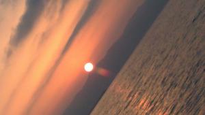 Un couché de soleil à Jeanne d'Arc