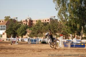 COUPE D 'ALGERIE SAUT D 'OBSTACLES JUMENTERIE DE TIARET LE 07JUIN 2012