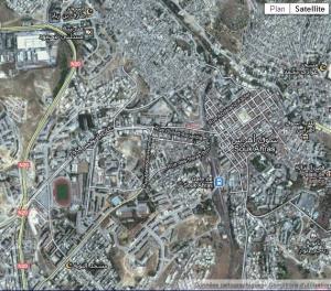 سوق أهراس زنقة زنقة بيت بيت دار دار صور قمر صناعي