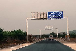 Limites entre la Wilaya de Relizane et Mostaganem