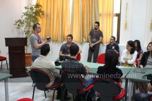 Hamid Aouragh à la Formation photographie organisée par l\'atelier photo de l\'association \ La grande maison\  (24.05.2012)
