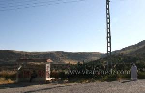 Douar El Htatba, La commune de Oued Rhiou, route nationale 90, vers Ammi Moussa, Traversant Djbel Gargar